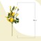 3PCS Artificial Lemon Decor 16" Fake Lemons Branch Summer Decor